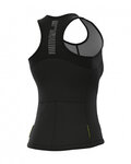 ALÉ Cycling sleeveless jersey - COLOR BLOCK LADY - black
