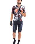 ALÉ Cycling short sleeve jersey - SKULL - white/red/black