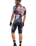 ALÉ Cycling short sleeve jersey - SKULL - white/red/black