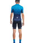 ALÉ Cycling short sleeve jersey - MAGNITUDE - light blue/blue