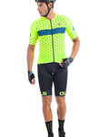ALÉ Cycling short sleeve jersey - STARS - yellow