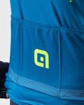 ALÉ Cycling short sleeve jersey - STARS - yellow/blue