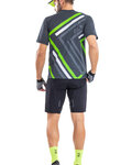 ALÉ Cycling short sleeve jersey - ARROW MTB - grey