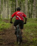ALÉ Cycling short sleeve jersey - ARROW MTB - red