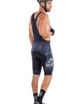 ALÉ Cycling bib shorts - SKULL - black