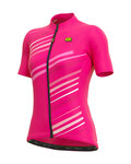 ALÉ Cycling short sleeve jersey - FLASH LADY - pink