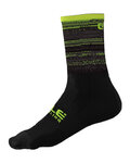 ALÉ Cyclingclassic socks - SCANNER - yellow/black