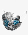 ALÉ face mask - SKULL - grey