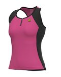 ALÉ Cycling sleeveless jersey - COLOR BLOCK LADY - pink/black