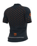 ALÉ Cycling short sleeve jersey - STARS - grey/orange