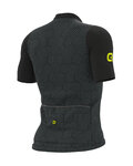 ALÉ Cycling short sleeve jersey - CROSS - black/yellow