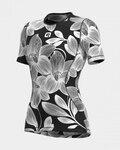 ALÉ Cycling short sleeve t-shirt - GARDEN LADY - black