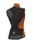 ALÉ Cycling gilet - GUSCIO VENTO 2 LADY - orange