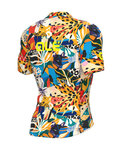 ALÉ Cycling short sleeve jersey - PR-R KENYA - black/blue/yellow/orange/green