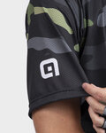 ALÉ Cycling short sleeve jersey - STAIN OFF ROAD MTB - green/grey/black