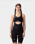 ALÉ Cycling bib shorts - VELOCITY PLUS LADY - black