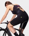 ALÉ Cycling bib shorts - VELOCITY PLUS LADY - black