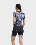 ALÉ Cycling overal - TRIATL SARATANA LADY - black/blue/green/pink/purple