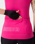 ALÉ Cycling sleeveless jersey - COLOR BLOCK LADY - pink