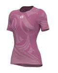 ALÉ Cycling short sleeve t-shirt - ETESIA LADY - pink