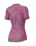 ALÉ Cycling short sleeve t-shirt - ETESIA LADY - pink
