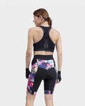 ALÉ Cycling shorts without bib - PR-R KENYA LADY - blue/beige/pink/black