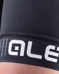 ALÉ Cycling bib shorts - TRAGUARDO LADY - black/white