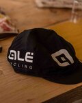 ALÉ Cycling hat - COTTON - black/white