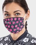 ALÉ face mask - GARDA - pink/black