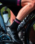 ALÉ Cyclingclassic socks - LOGO Q-SKIN  - black/pink