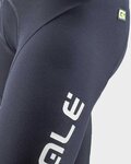 ALÉ Cycling 3/4 length bib shorts - WINTER - black/white