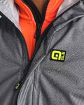 ALÉ Cycling rain jacket - EXTREME - grey