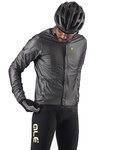 ALÉ Cycling rain jacket - EXTREME - grey
