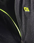 ALÉ Cycling rain jacket - RACING - black