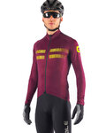 ALÉ Cycling summer long sleeve jersey - WARM AIR SUMMER - purple
