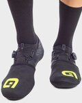 ALÉ Cycling shoe covers - SHIELD - yellow/black