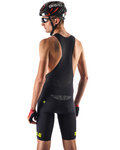 ALÉ Cycling bib shorts - PRO RACE - black/yellow