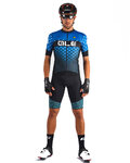 ALÉ Cycling short sleeve jersey - HEXA - black/blue