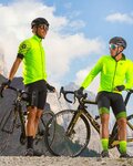 ALÉ Cycling windproof jacket - LIGHT PACK - yellow