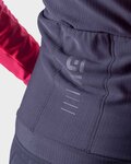 ALÉ Cycling winter long sleeve jersey - FUTURE RACE LADY WNT - pink