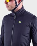 ALÉ Cycling thermal jacket - FONDO WINTER - black