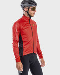 ALÉ Cycling thermal jacket - FONDO WINTER - black/red