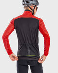 ALÉ Cycling thermal jacket - FONDO WINTER - black/red
