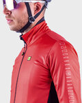 ALÉ Cycling thermal jacket - FONDO WINTER - black/red