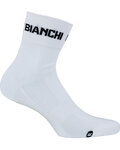 BIANCHI MILANO Cyclingclassic socks - ASFALTO - white