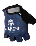 BIANCHI MILANO Cycling fingerless gloves - ALVIA - black/blue
