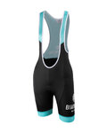 BIANCHI MILANO Cycling shorts without bib - NOCITO LADY - black/blue