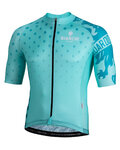 BIANCHI MILANO Cycling short sleeve jersey - SAVIGNANO - green