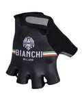 BIANCHI MILANO Cycling fingerless gloves - ENAS - black