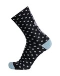 BIANCHI MILANO Cyclingclassic socks - MAIORI - turquoise/black